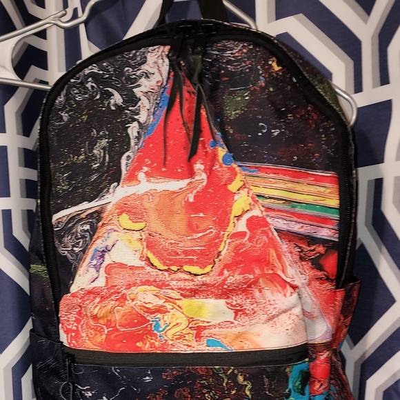 Pink Floyd Watercolor Dark Side of the Moon Backpack - Picture 5 of 7
